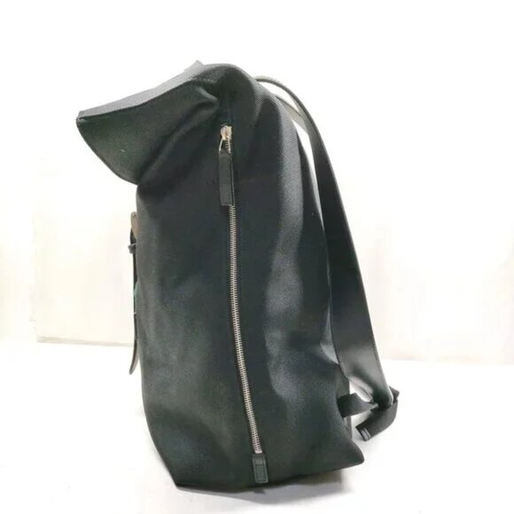 Gucci BackPack Bag Sherry Line Black Canvas 850-032125 - Picture 3 of 16